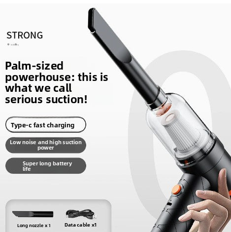 Portable Car Vacuum Cleaner with USB Charging